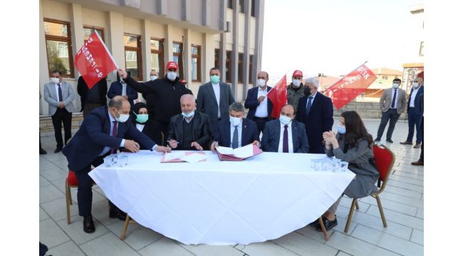 Dilovası’nda davullu zurnalı sözleşme