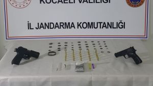 Gebze’de 38 adet tarihi metal para ele geçirildi