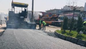 Gebze'de asfalt çalışmaları!