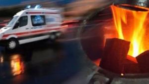 Gebze'de baba ve bebeği sobadan zehirlendi