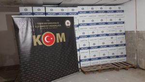 Gebze'de Milyonlarca bandrolsüz makaron ele geçirildi