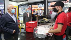 Gebzeli esnaflara ilk hayırlı olsun Başkan'dan