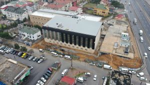 GEBZESEM'de çatı ve taş cephe kaplama tamamlandı