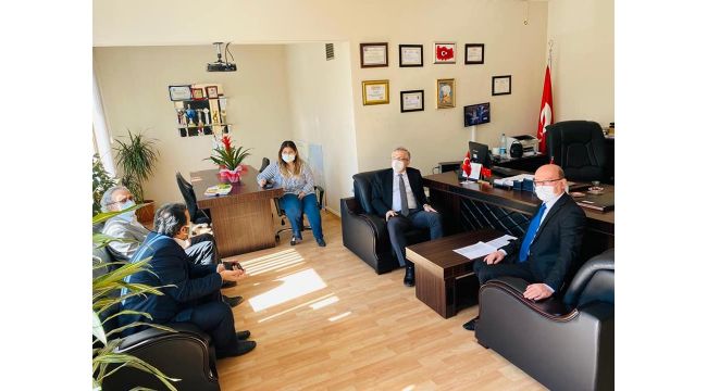 Kadıoğlu, İl Sağlık Müdürünü ağırladı!