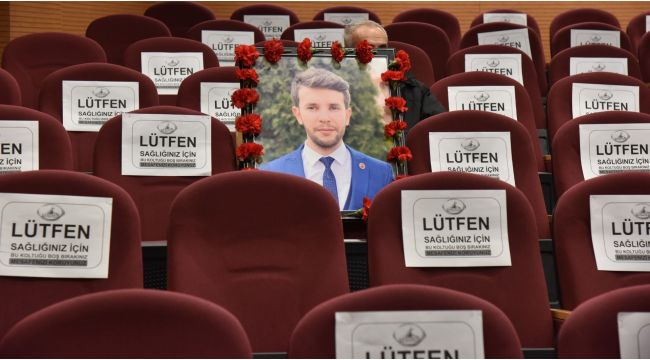 Kartepe meclisinde Tugay Adak unutulmadı