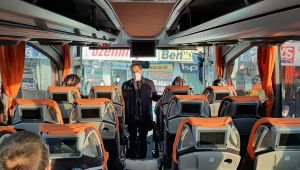 Kaymakam'dan otobüslere denetim