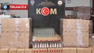 Kocaeli’de tonlarca kaçak etil alkol ele geçirildi