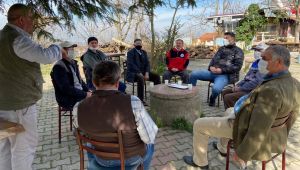 Kocaman mahalle ziyaretlerinde