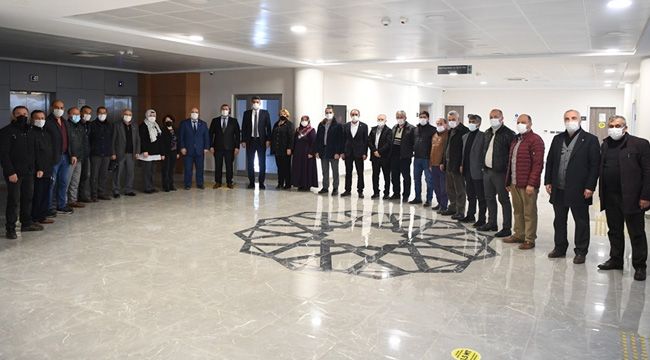 Kocaman muhtarlarla buluştu
