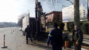 Kuruçeşme’de sondaj çalışması başladı