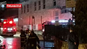 Süt fabrikası alevlere teslim oldu, güvercinler telef!