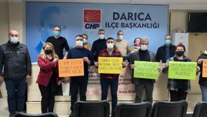 Vakalar arttı, CHP Darıca tepki gösterdi!