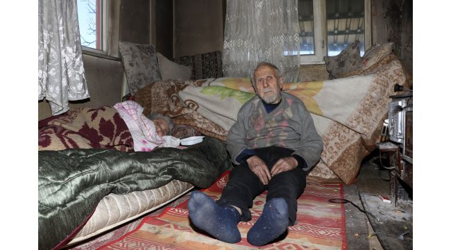 Yaşlı çift Büyükşehir’e emanet