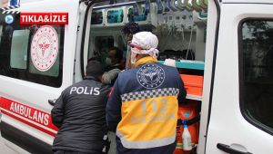 Yolcu dolu otobüsün şoförüne tekme tokat saldırdı