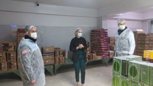 Zabıta yemek fabrikalarını denetledi