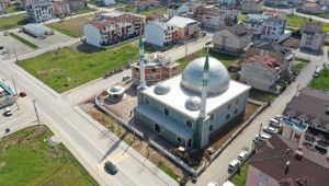 17 Ağustos Camisinde çevre düzenlemesi