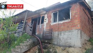 Boş evde çıkan yangın yan eve sıçradı