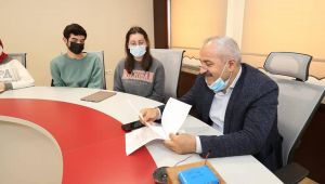 Büyükgöz’e öğrencilerden proje sunumu!