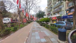 Cumartesi kısıtlaması ile sokaklar boş kaldı