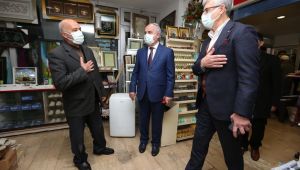 Derince'de esnaf ve vatandaş buluşmaları devam etti