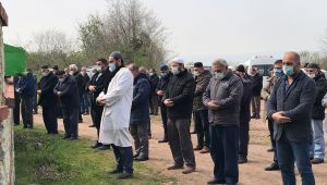 Elleri bantlanarak öldürülen yaşlı adam son yolculuğuna uğurlandı