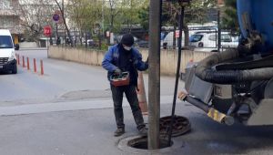 Gebze’de altyapı hatlarında temizlik yapılıyor