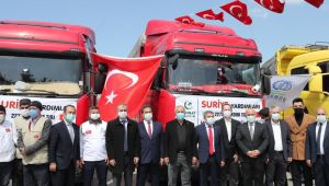 Gebze'den Suriye'ye yardım eli