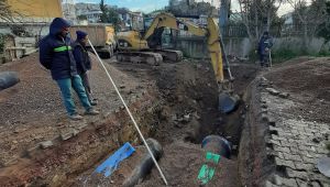 Gebze Eskihisar’da altyapı çalışması