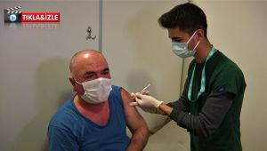 Gebzeli vatandaşlardan her iki aşıya da yoğun ilgi