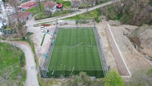 Gölcük köylerine futbol sahası