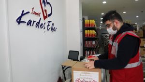 Kardeş Eller’in destek kolileri ihtiyaç sahiplerine ulaşıyor