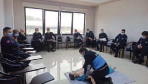 KO-MEK’ten zabıtaya ilk yardım eğitimi