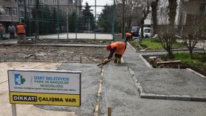 Kuruçeşme çocuk parkı sosyal alana dönüşüyor