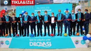 Metruk bina 5 yıldızlı spor tesisine dönüştürüldü