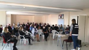 Narkotik polisinden koruyucu annelik eğitimi