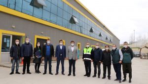 Ukraynalı heyet Büyükşehir’in mezbahasına hayran kaldı