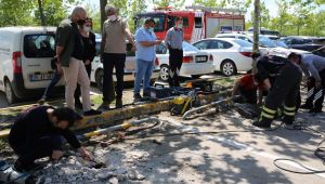 Anne köpek uyardı, Kocaeli itfaiyesi kurtardı