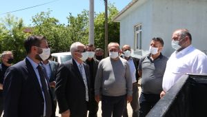 Aygün ve Merdan’dan İshakçılar’da Temaslar