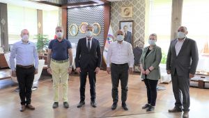 Başkan Söğüt, personel ile bayramlaştı