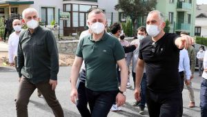 Büyükakın’a balkonlardan proje teşekkürü