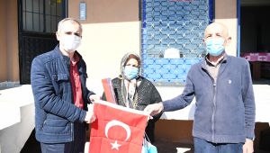 Çiftçi, şehit annelerini unutmadı