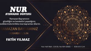 Fatih Yılmaz'dan Ramazan Bayramı mesajı