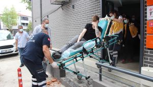 İş merkezindeki tartışma kanlı bitti: 1 yaralı