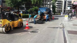 İzmit ilçesinde asfaltlama çalışmaları