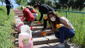 İzmit'te merdivenler renkleniyor