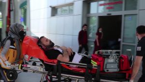 Karnından vurulan şahıs hastaneye kaldırıldı