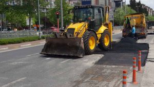 Kent genelinde yollar yenileniyor