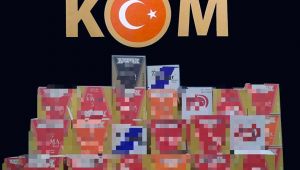 Kocaeli’de 390 bin adet makaron ele geçirildi