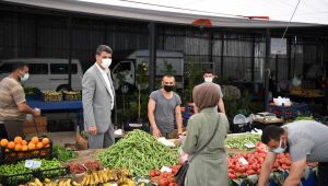 Kocaman’dan pazar esnafına pandemi uyarısı