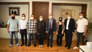 KOSİDEF’ten Çiftçi’ye teşekkür ziyareti